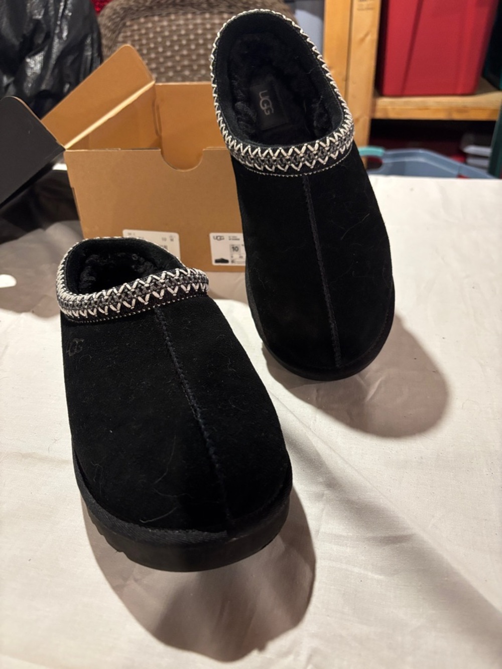 UGG Tasman Slippers - Black - Picture 3 of 6